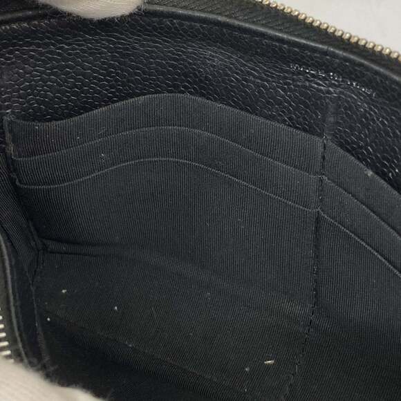 CHANEL Black Caviar Leather Clutch Bag - Picture 9 of 10